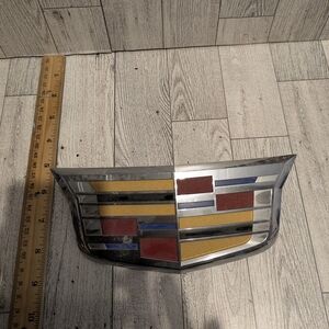 Cadillac Emblem with Multicolor Design